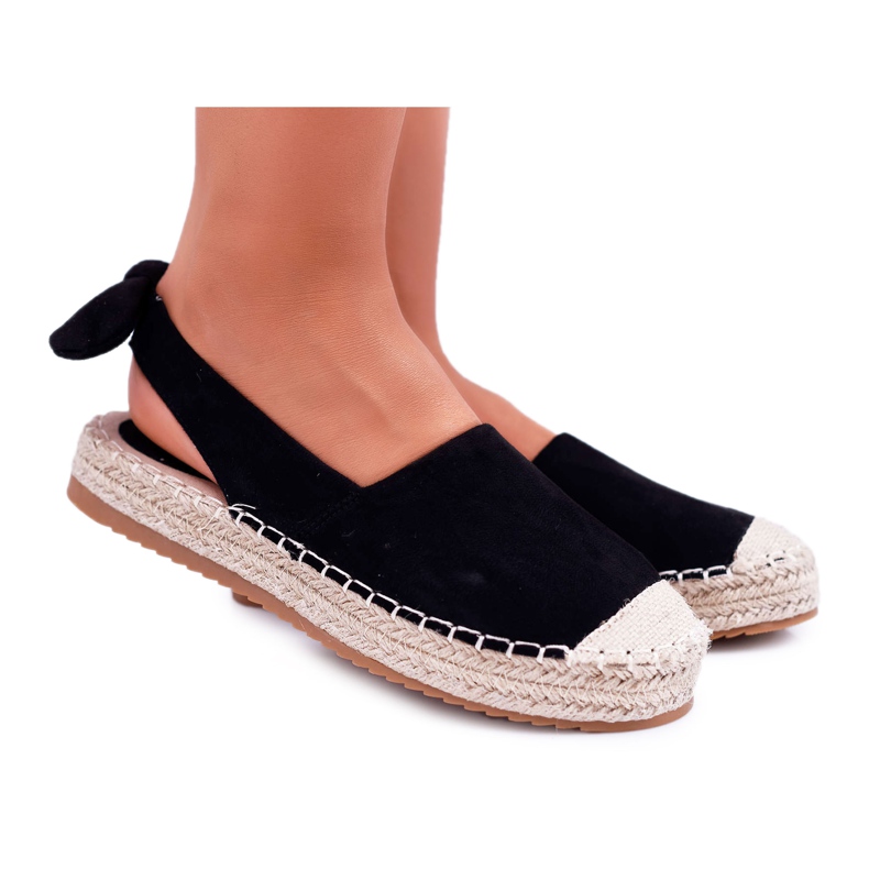 Kvinnors Espadrilles svarta Moriente -sneakers
