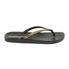 Ipanema 82763 svarta flip-flops gul