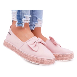 Dam Espadrilles Material Big Star Rosa DD274785