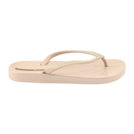 Ipanema 82763 beige flip-flops gyllene