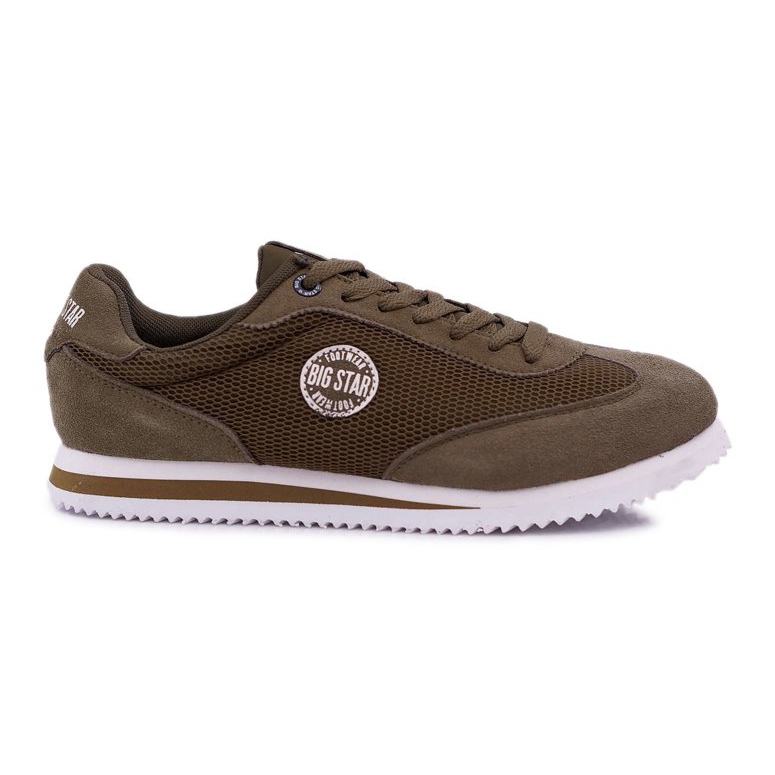 Mäns sportskor Big Star Khaki DD174088 grön
