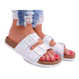 Silver Tofflor Dam Big Star DD274134 grå