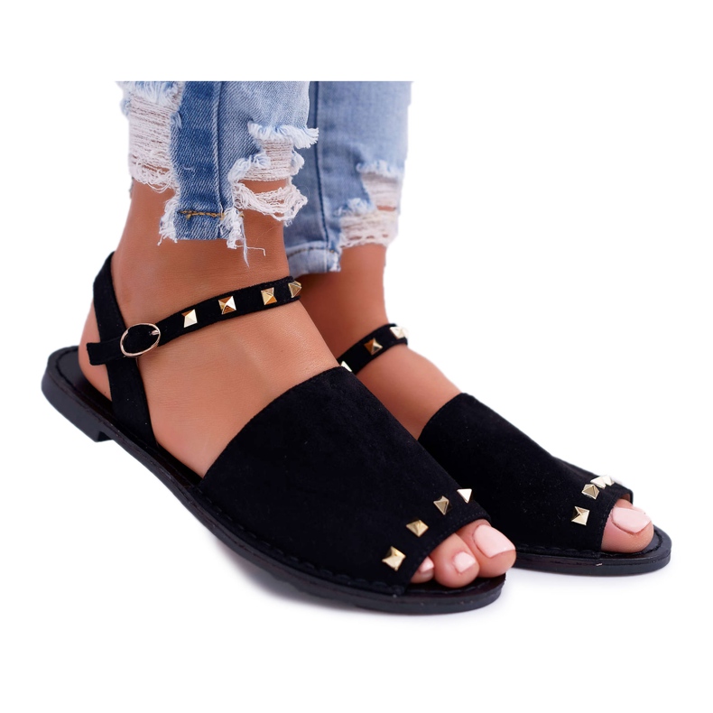 Dam Sandaler Lu Boo Mocka Svart Silena