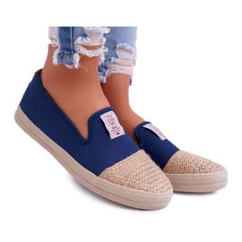 Kvinnors Espadrilles Cross Jeans Marinblå DD2R4046