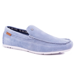Loafers för män Big Star Blue DD174421 blå