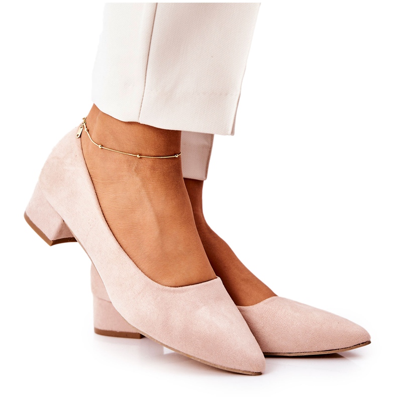 PS1 Klassiska dampumps mocka Beige Rheya