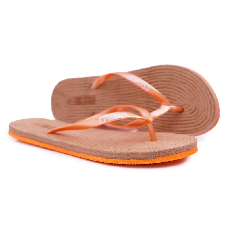 Dam Tofflor Flip-flops Big Star Orange AA274A120