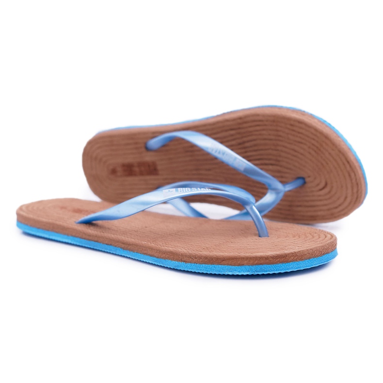 Dam Tofflor Flip-flops Big Star Blue AA274A122 blå