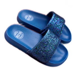 Barn och ungdom Big Star Tofflor Marinblå Brocade AA374089