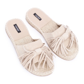 Dam Beige Boho Vices 8458 tofflor