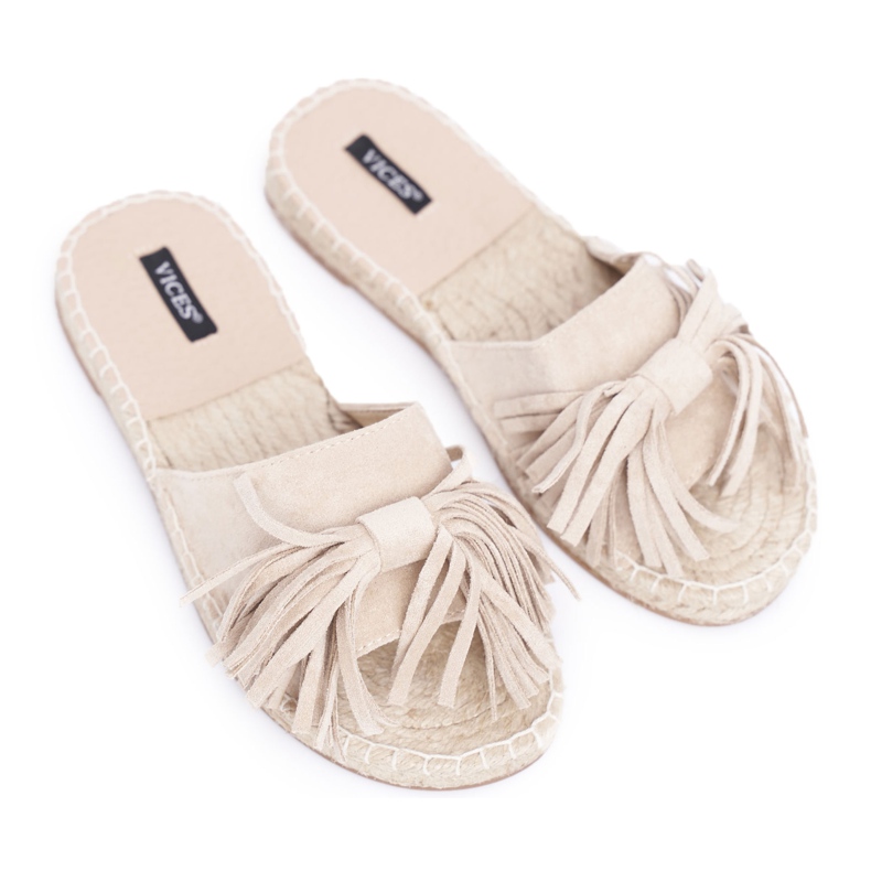 Dam Beige Boho Vices 8458 tofflor
