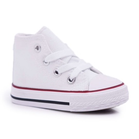 FRROCK Barnens klassiska High White Filemon Sneakers vit