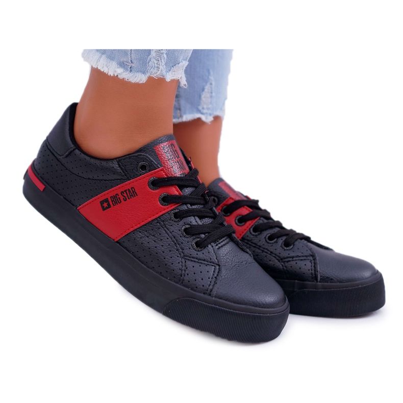 Dam Sneakers Big Star Black EE274339 svart