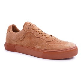 Herr Sneakers Låg Big Star Mocka Beige EE174361