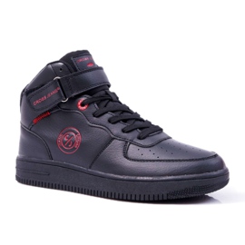 Kvinnors sneakers Cross Jeans High Black EE2R4147C svart