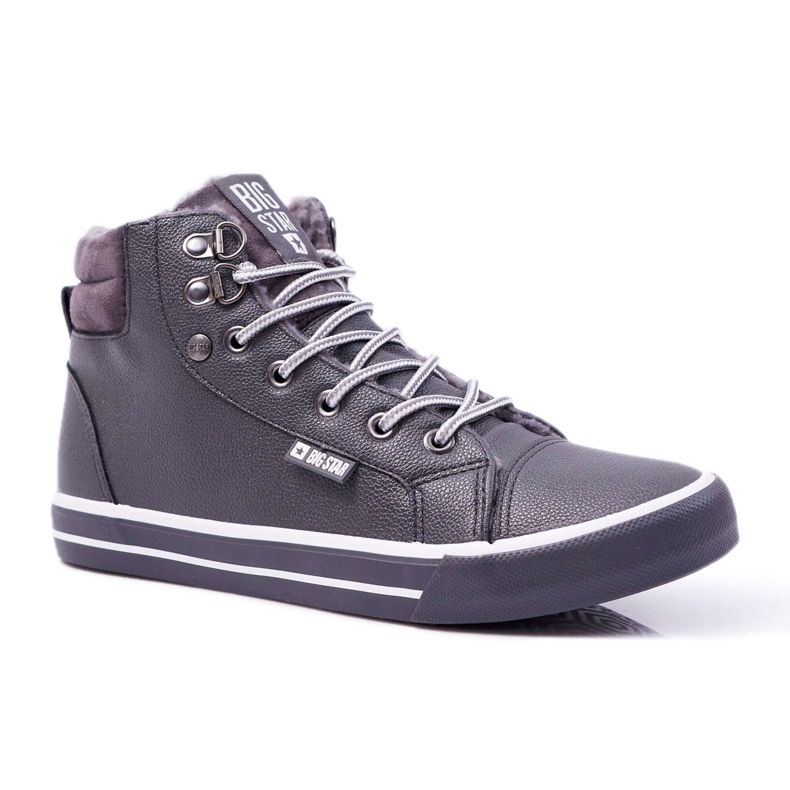 Dam Sneakers Big Star High Grey Warm EE274413 grå