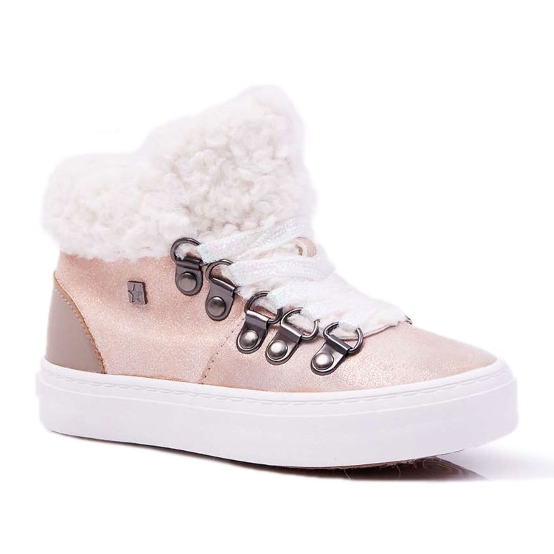 Barnens flickskor Sneakers Big Star Pink EE374015 rosa