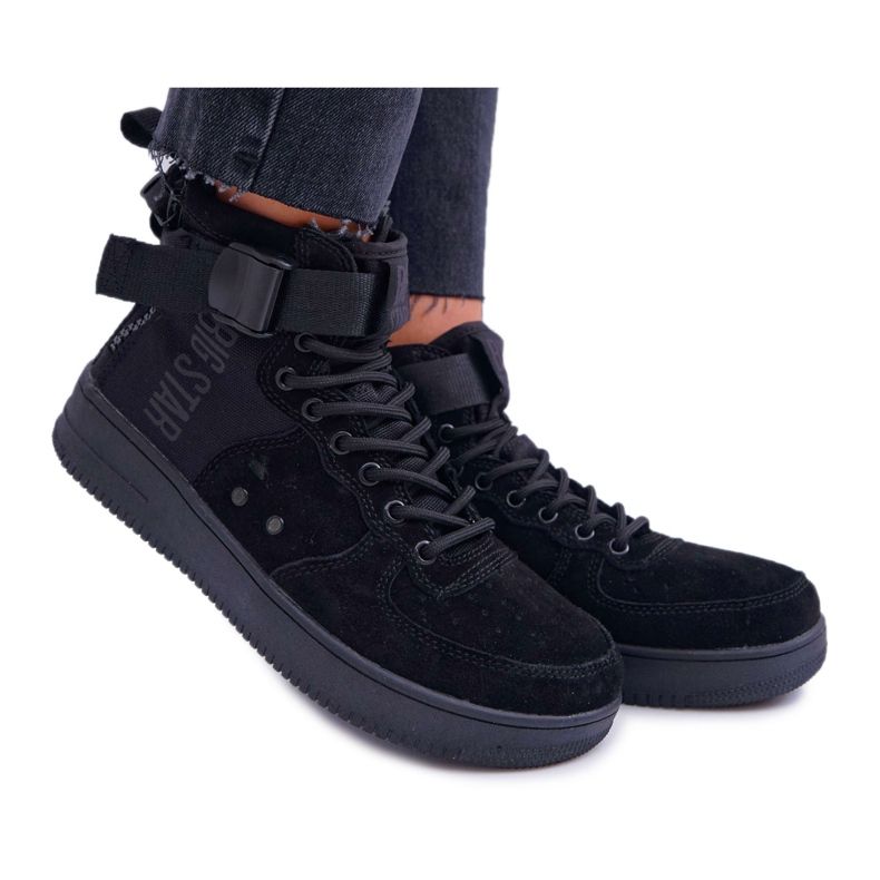 Dam Sneakers Black Big Star EE274662 svart