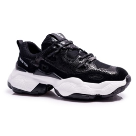 Kvinnors sportskor Big Star av Daniel Lopez Svart FF274431