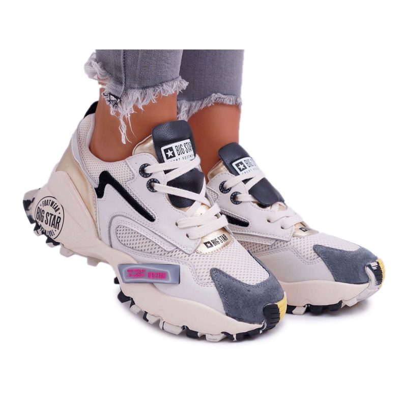 Kvinnors sportskor Big Star av Daniel Lopez FF274416 mångfärgad