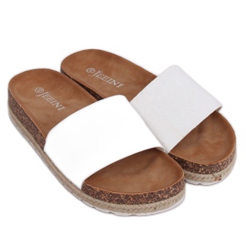 Vita espadrilles tofflor 6130 Vit