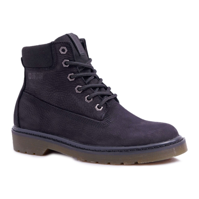 Dam Stövlar Trappers Big Star Black EE274014 svart