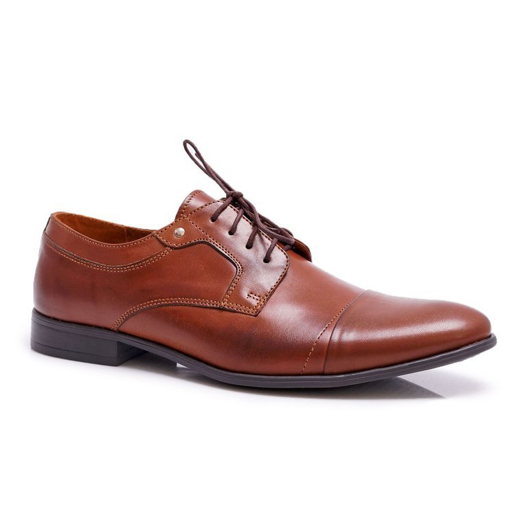 Mario Boschetti Herr Brogues Läder Elegant Brown Trust brun