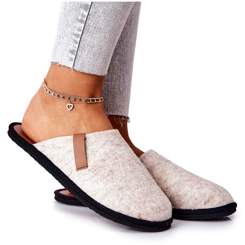 Dam Tofflor Big Star Beige D267862A