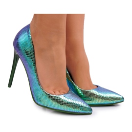 PS1 Stilettos Iridescent Blue WildStar för kvinnor blå