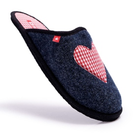 Dam Tofflor Big Star Marinblå D267800A