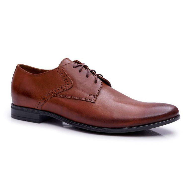 Bednarek Polish Shoes Herr Brogues Elegant läder Bednarek Westero brun