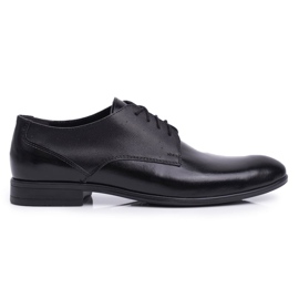 Bednarek Polish Shoes Herr Brogues Elegant Bednarek Läder Svart Jantar