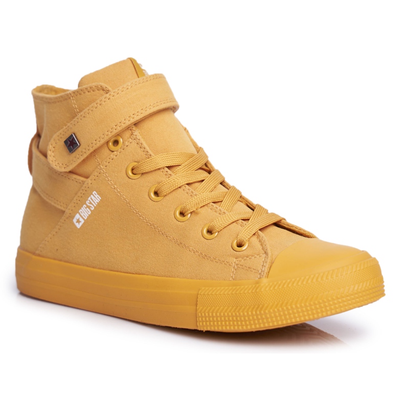 Dam Sneakers Big Star Yellow FF274581 gul