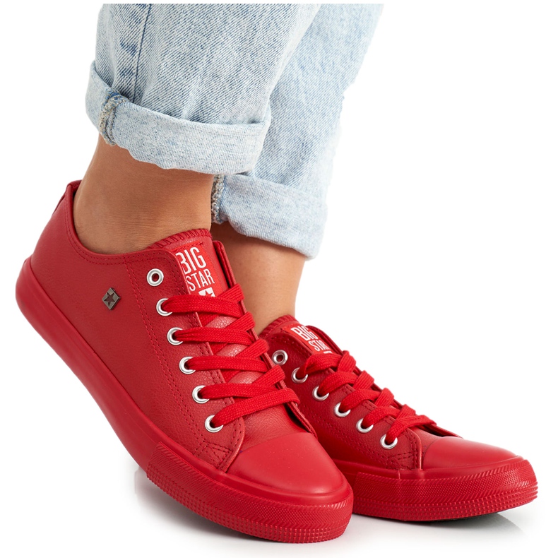 Dam Sneakers Big Star Röd V274872