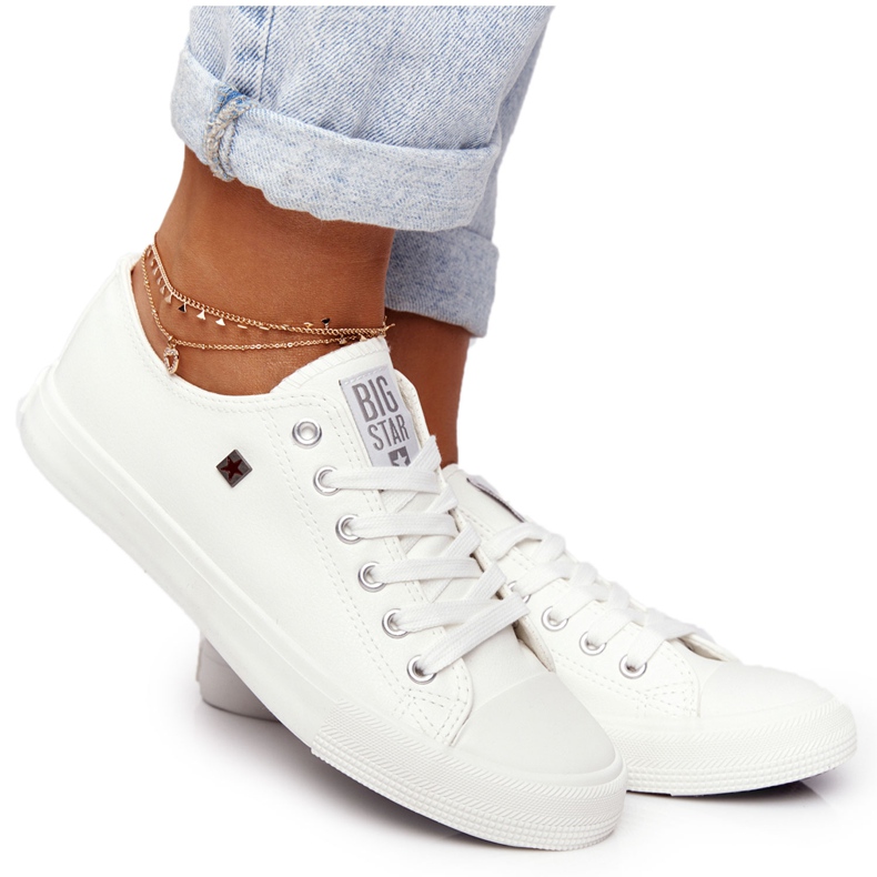 Dam Sneakers Big Star White V274869 vit