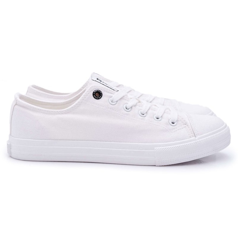 Herr Sneakers Low Big Star White FF174337 vit