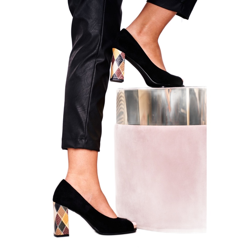 Dampumps Sergio Leone Mocka Svart PB135 Be Mine!