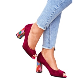 Dampumps Sergio Leone Mocka Fuchsia PB135 Var min! rosa