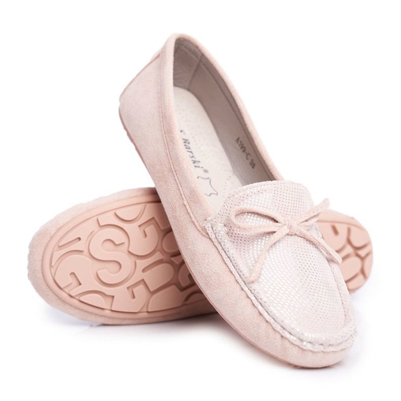 Dam Loafers Mocka S.Barski A199 Beige Wannabe