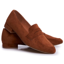 Dam Loafers Mocka Sergio Leone MK734 Camel Nebbi brun
