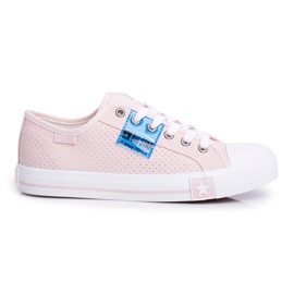 Dam Sneakers Big Star Openwork Pink FF274033 rosa