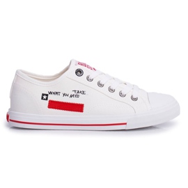 Dam Sneakers Big Star White FF274079 vit