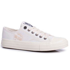 Dam Sneakers Big Star White FF274124 ecru