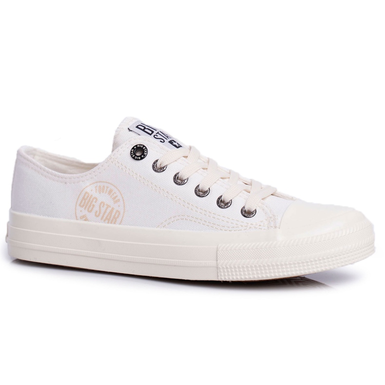 Dam Sneakers Big Star White FF274124 ecru
