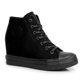 Dam Sneakers Big Star Black FF274A191 svart