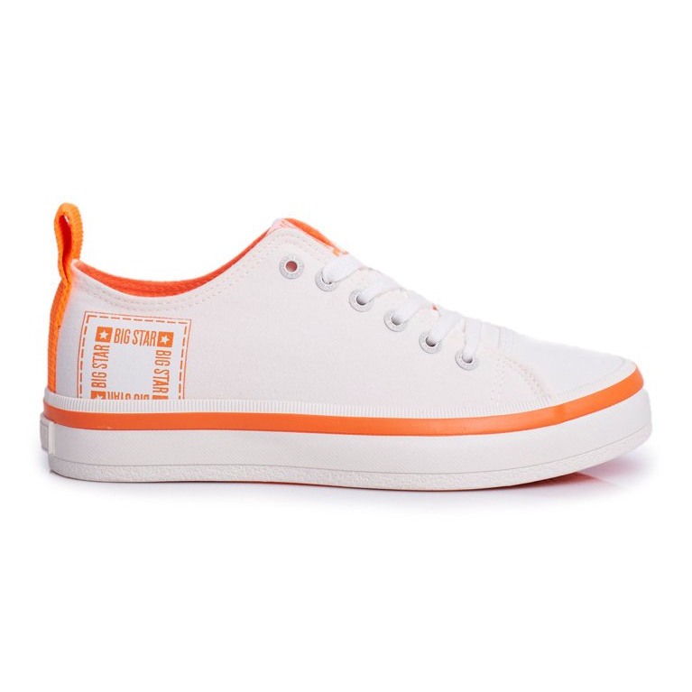 Dam Sneakers Big Star White FF274A065 vit
