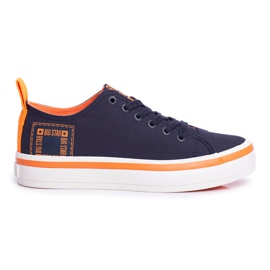 Dam Sneakers Big Star Marinblå FF274A070
