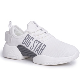 Kvinnors sportskor Big Star White FF274282 vit