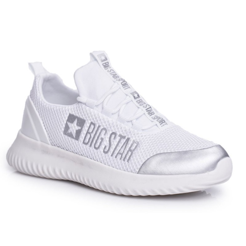Kvinnors sportskor Big Star White FF274A410 vit