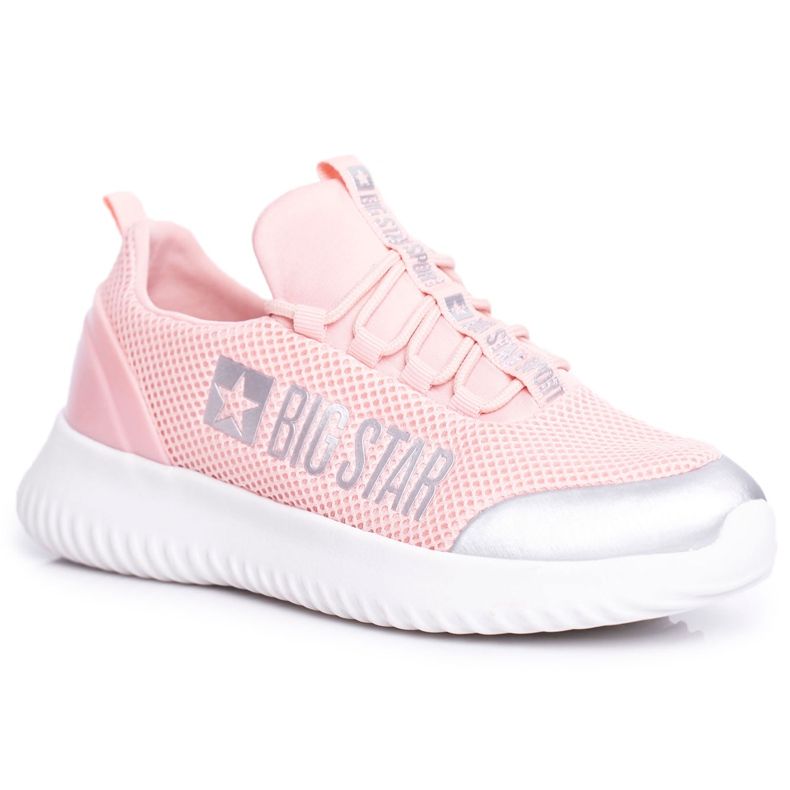 Kvinnors sportskor Big Star Light Pink FF274A413 rosa